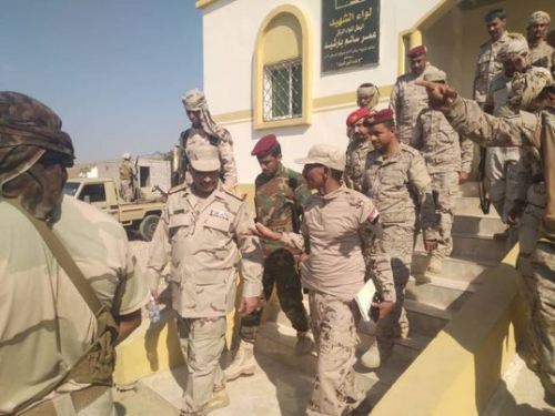 قائد المنطقة الثانية: لـ"قوات لواء بارشيد": أنتم مننا ونحن منكم وما يمس النخبة الحضرمية يمسنا جميعاً