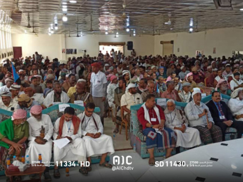 مقادمة وشخصيات قبائل نهد يدعون إلى تحرير وادي حضرموت من الاحتلال