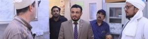 رئيس انتقالي شبوة يزور المركز الصحي برباط الشيخ أبوبكر بن سالم بحوطة عتق