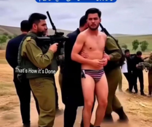 جنود إسرائيل يعتقلون عسكر الجولاني عرايا في القنيطرة (صور)