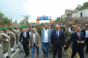 الجفري: تشرفت باستقبال الرئيس الزُبيدي في ضالع الصمود