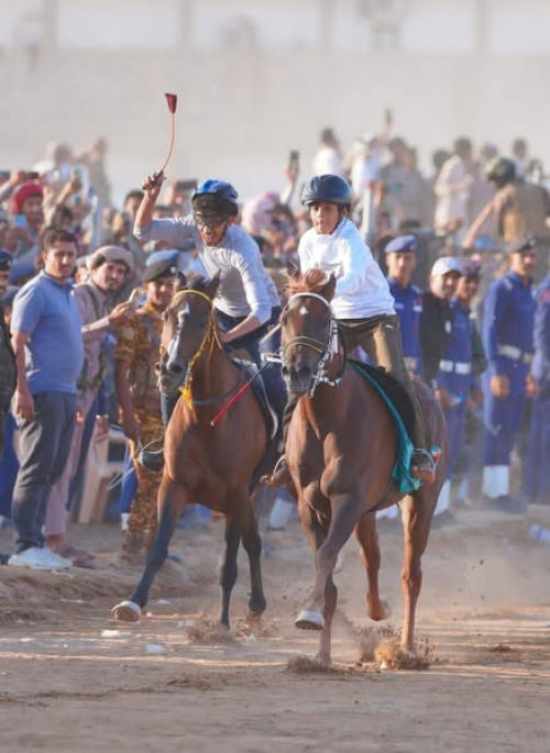 شبوة وعدن تنتزعان ألقاب بطولة الفروسية في مأرب