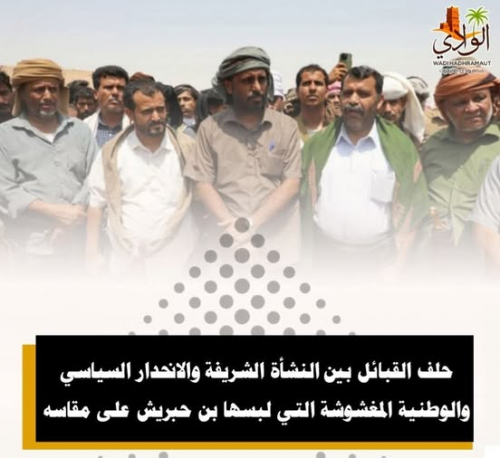 حلف القبائل بين النشأة الشريفة ووطنية بن حبريش المغشوشة