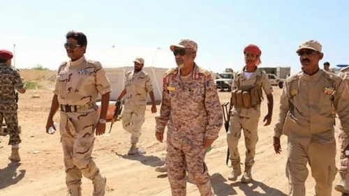 أركان المنطقة العسكرية الثانية يزور معسكر "لواء بارشيد"