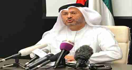 وزير اماراتي يهاجم التدخلات التركية الايرانية في المنطقة العربية