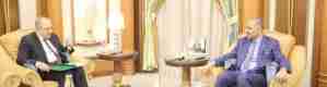 الرئيس "عيدروس الزُبيدي" يستقبل سفير جمهورية مصر العربية