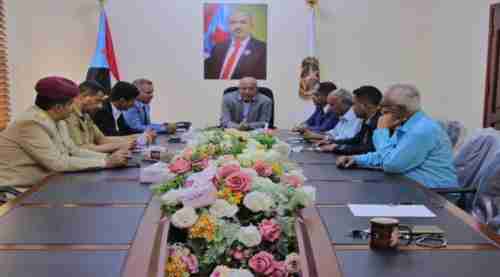 الكثيري يطلع رئيس انتقالي حضرموت على نشاط الهيئة الوطنية للإعلام الجنوبي