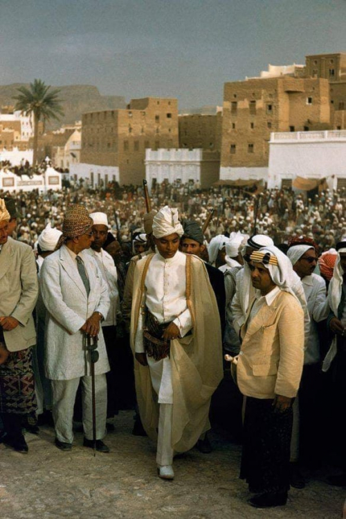 مؤتمر سلاطين الجنوب في سيئون منتصف القرن العشرين 