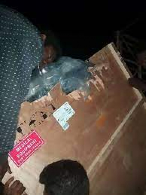 نقطة "لعكب" الإخوانية تتلف جهازا طبيا نادرا في مداخل عاصمة شبوة