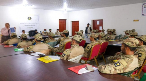 باشراف دائرة حقوق الانسان: تأهيل قوة أمنية جنوبية حول سيادة القانون