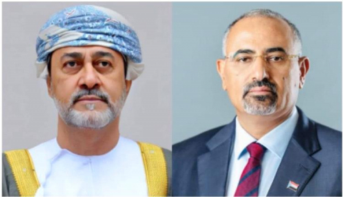برقية من الرئيس الزُبيدي إلى سلطان سلطنة عمان