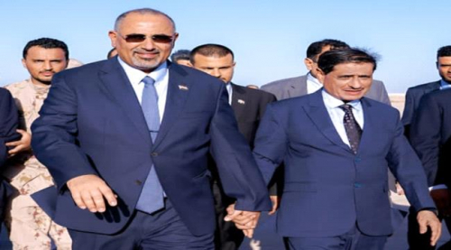 الرئيس الزُبيدي يصل العاصمة السعودية الرياض
