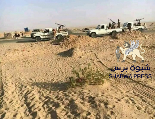قوات أبو عوجا تطلق النار على قوات جنوبية تعمل على تأمين الصحراء على مدخل حضرموت الغربي