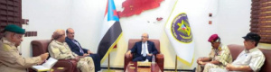 الانتقالي يعقد لقاء هام بقيادة الهيئة العسكرية العُليا للجيش والأمن الجنوبي
