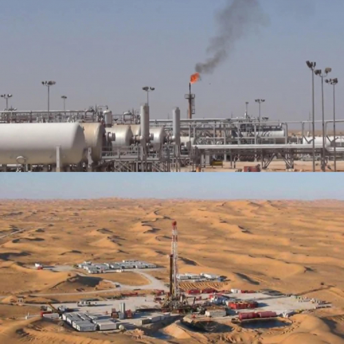 القطاع النفطي الأهم رقم 5 بشبوة أكل تفاح عليمي