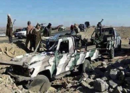 الحزام الامني في احور يحاصر اطقم قوات الاصلاح ويكبدها خسائر فادحة