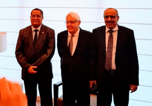 الكثيري والخبجي يلتقيان المبعوث الأممي إلى اليمن في الرياض