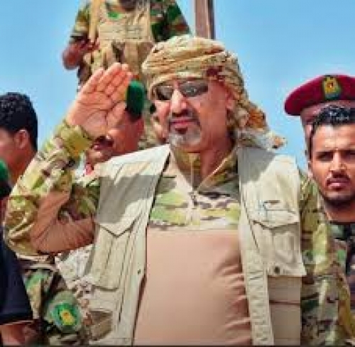 الزبيدي يبلغ القادة العسكريين بالضالع أن المرحلة القادمة ستشهد دعماً نوعياً من التحالف العربي