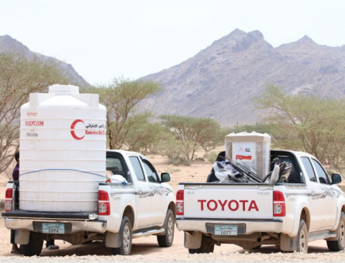 تعرف على تحركات الهلال الأحمر الإماراتي في شرق وغرب اليمن !