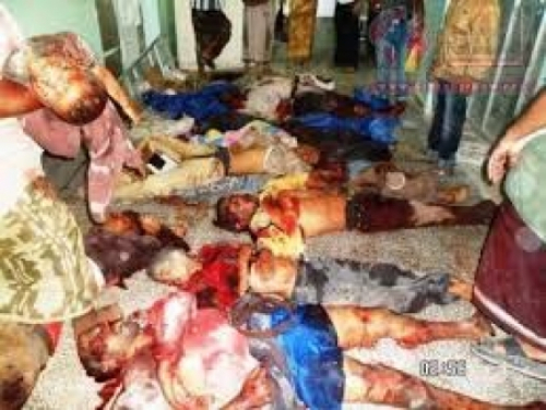 المطالبة بتقديم الرئيس "هادي" للمحاكمة كقاتل ومجرم حرب لمسئوليته عن "مجزرة سناح"