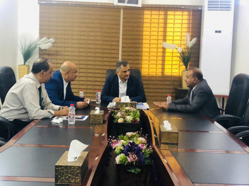 المحافظ لملس يبارك للقيادة الجديدة لمؤسسة النقل البري الثقة ويؤكد دعم السلطة المحلية لها