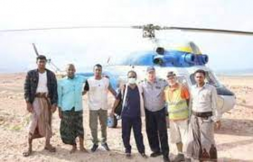 عيادات متنقلة لفحص مرضى المناطقة النائية بسقطرى