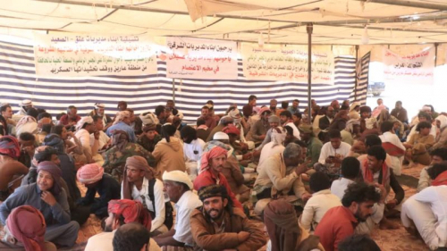 معتصمو عرماء يمهلون 48 ساعة لإخلاء معسكر عارين الإخواني