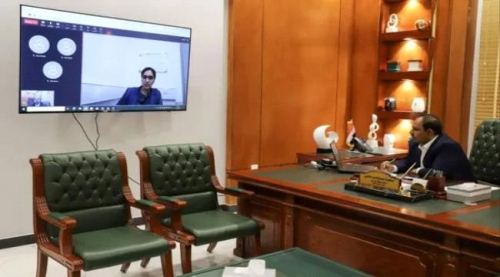 بن ماضي في لقاء مع سفيرة بريطانيا: سياسات البنك المركزي تستهدف المحافظة