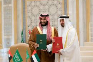 محمد بن سلمان يلتقي بن زايد بعد رفض الزبيدي للمسار السياسي للسلام