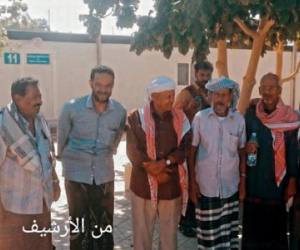 ضباط حضارم يحمون الشركات النفطية ومرافقها