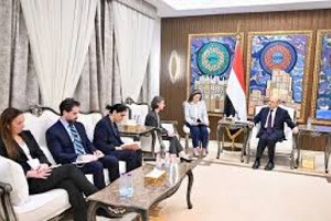 رشاد العليمي يفشل في انتزاع إدانة "الرباعية الدولية" للإنتقالي وسحب القوات الجنوبية