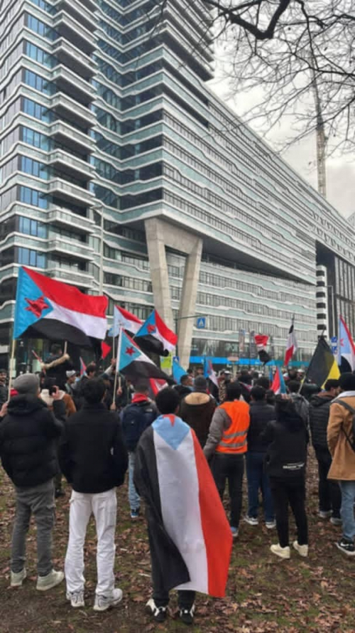 البيان الختامي للوقفة التضامنية للجاليات الجنوبية في هولندا وبلجيكا أمام البرلمان الهولندي