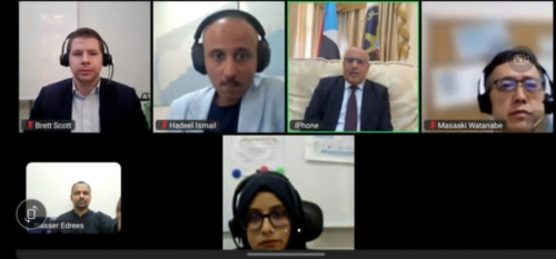 الكثيري يعقد اجتماعا مع قيادات مكتبي المبعوث الأممي في الأردن وعدن