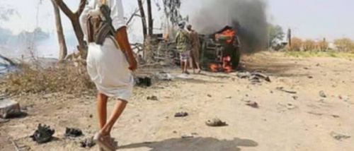 الشرعية تُهدد القوات الجنوبية بالمسيرات بعد غارة مأرب وقتل قيادي القاعدة