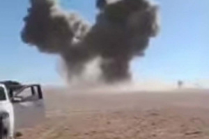 غارات جوية سعودية على معسكر النخبة الحضرمية بوادي نحب (صور)