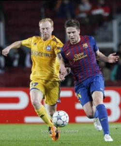 برشلونة يعير فونتاس إلى ريال مايوركا