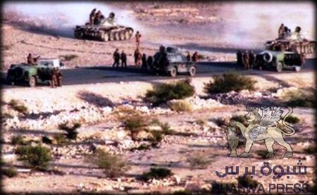 قوة عسكرية كبيرة من اللواء 111 مشاة تدخل المحفد في محافظة أبين