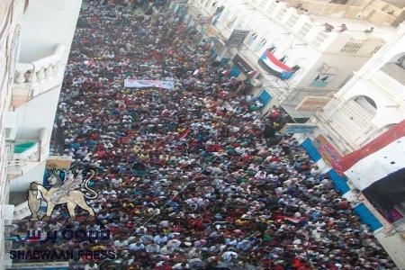 مسيرات كبرى في حضرموت ومهرجان كرنفالي مليوني بالمكلا أحتفاء بيوم التصالح والتسامح