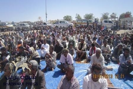 جمعة جاء الحق في مخيم الشهداء شبوة عتق 18 يناير 2013