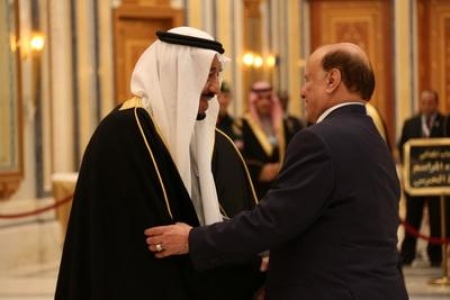 الأمير سلمان بن عبدالعزيز يستقبل الرئيس اليمني عبدربه منصور هادي