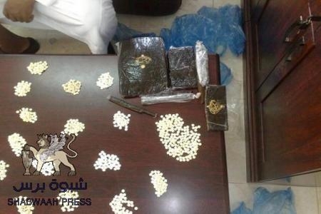 تهريب المخدرات من اليمن الى السعودية في علب الحلوى وفساتين الاعراس