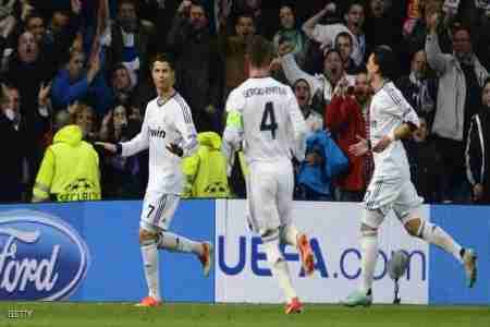 ريال يقسو عى أسود البسفور بثلاثية