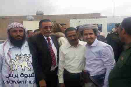 الأفراج عن الشيخ حسن محمد بنان ومرافقية من سجن صنعاء المركزي