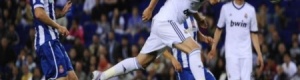 ريال مدريد يتوج غريمه برشلونة بلقب ‘‘ الليغا ‘‘
