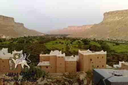 أهالي وادي حضرموت  يرقبون بحذر مستجدات الأوضاع بين قبيلة  قتيل من ذمار  وقبيلة بلحامض بالقطن .