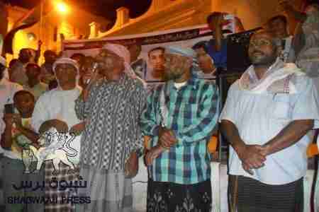 بحضورالشيخ با دقيدق مسيرات ومهرجان حاشد ف سيئون يوم الأسير الجنوبي يدعو للزحف إلى العاصمة عــدن