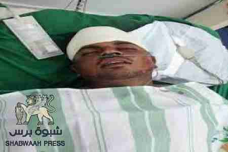 الجريح محمد بن حازم يغادر المكلا الى القاهرة يوم الإثنين القادم