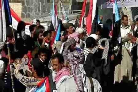 مديريات يافع تشهد تظاهرات حاشدة يوم الاسير الجنوبي