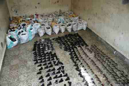 11 ألف مسدس تركي في موزع في عملية تهريب جديدة باليمن