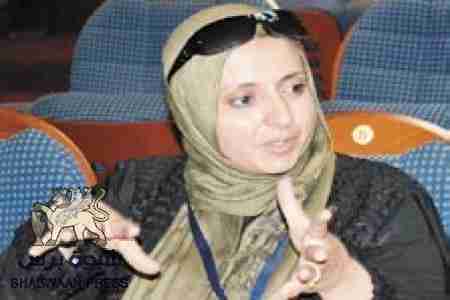 ابنة علي قناف زهرة تصرخ في مؤتمر الحوار:  &lsquo;&lsquo; أين أبي&lsquo;&lsquo; ؟